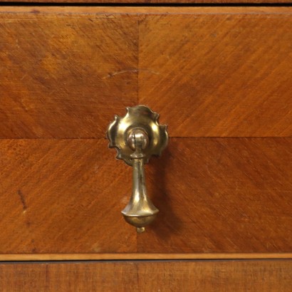 Pair of Bedside Tables Mahogany Italy 1950s