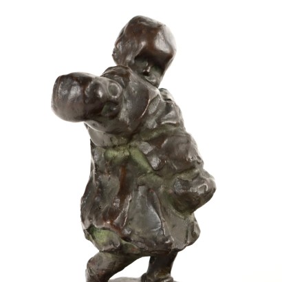 M. Vedani Sculpture Bronze Italie XX Siècle