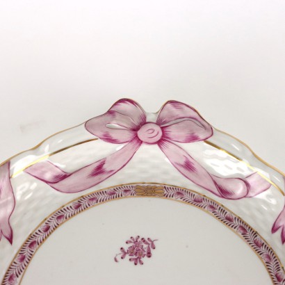 H. Hungary Porcelain Tray Hungary XX Century