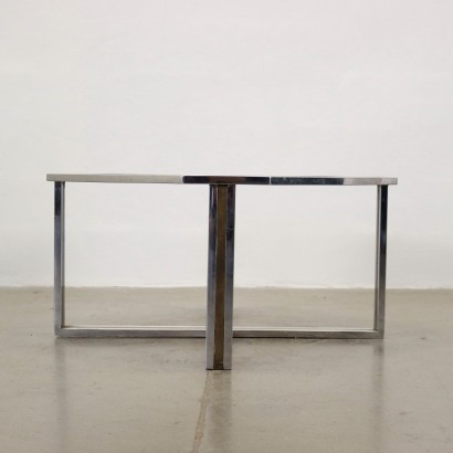 Table Basse Teck Italie Années 1970-1980