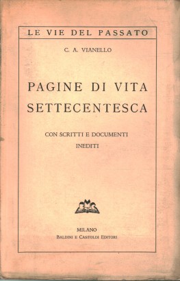 Pagine di vita settecentesca