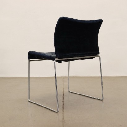 Simon Gavina Jano Chair Velvet Italy 1970s