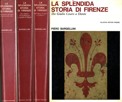 La splendida storia di Firenze (4 Volumi)