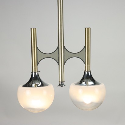 modernariato, modernariato di design, lampadario, lampadario modernariato, lampadario di modernariato, lampadario italiano, lampadario vintage, lampadario anni '60, lampadario design anni 60,Lampada Spaceage Anni 60-70,Lampada Space Age Anni 60-70