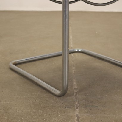 Bauhaus Style Chair Metal Italy 1960s