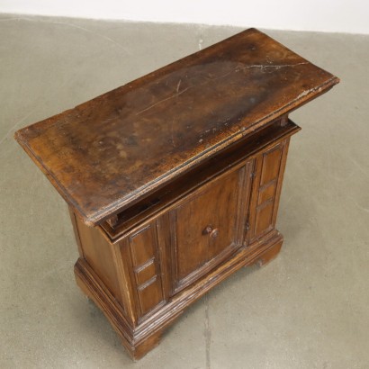 Bedside Table Walnut Italy XX Century