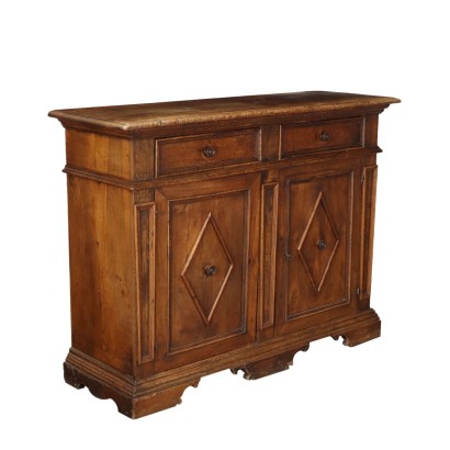 Baroque Style Sideboard Walnut Italy XX Century