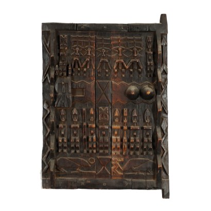 Holzplatte im Dogon-Stil Mali XX Jhd