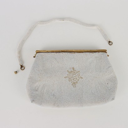 Vintage Handbag Paillettes France 1950s