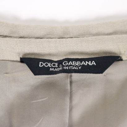 Dolce & Gabbana Blazer Flax Italy