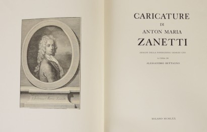 Caricatures d'Anton Maria Zanetti