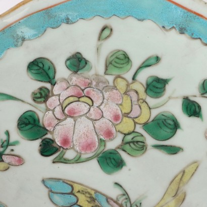 Soucoupe Porcelaine Chine XIX Siècle