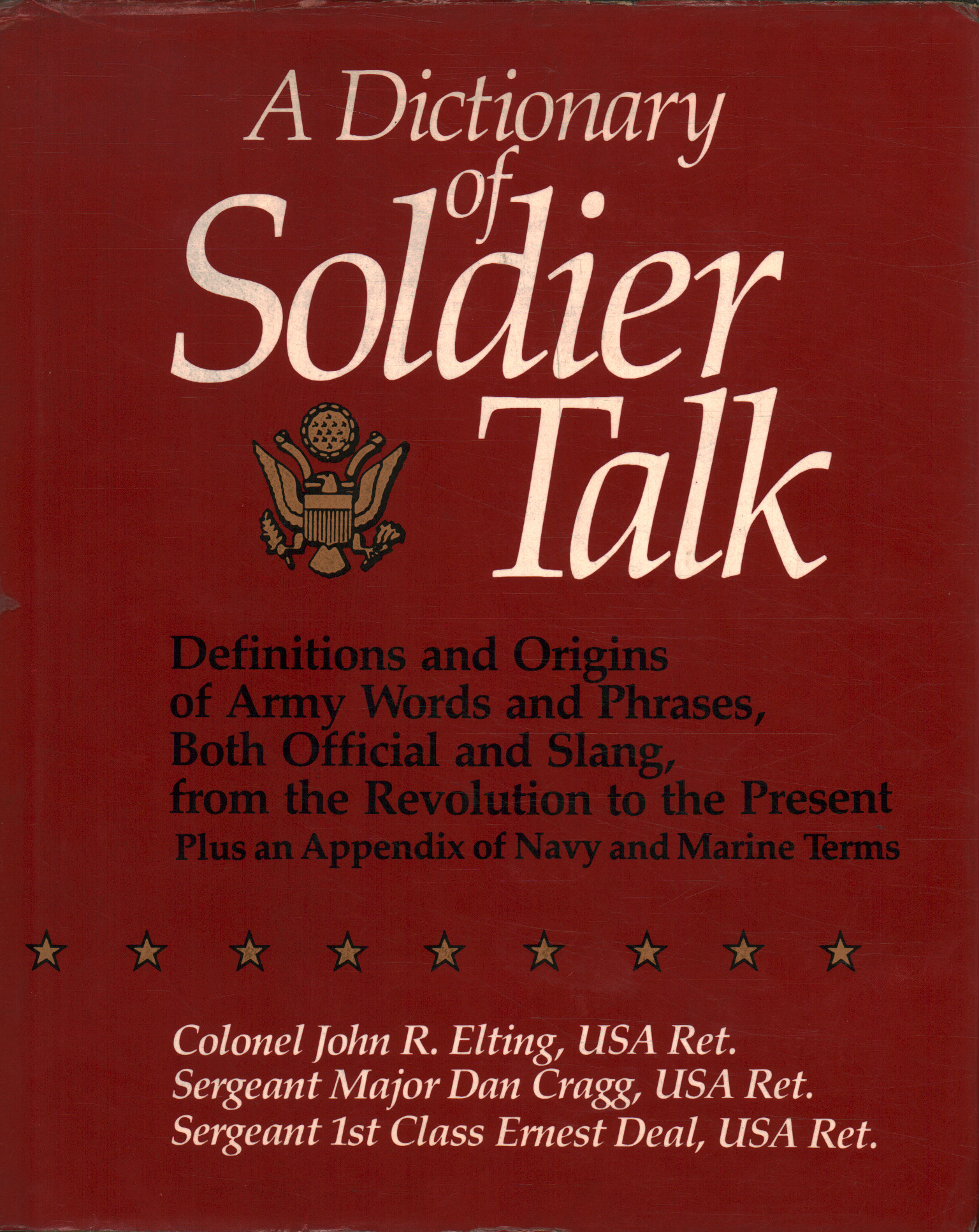 Un diccionario de conversación de soldados