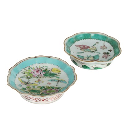 Paire de Bols Porcelain Chine XIX Siècle