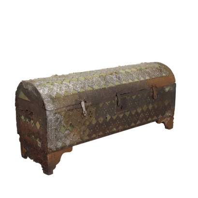 Renaissance Style Trunk Wood Italy XIX Century