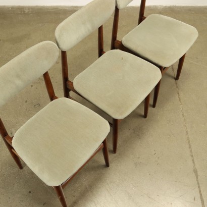 Gruppe von 6 Stühlen Traubenreiche Italien 1960er