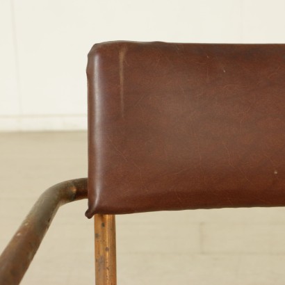 moderne Antiquitäten, moderne Design-Antiquitäten, Stuhl, moderner Antiquitäten-Stuhl, moderner Antiquitäten-Stuhl, italienischer Stuhl, Vintage-Stuhl, 60er-Stuhl, 60er-Design-Stuhl, Five Rationalist Chairs