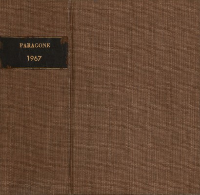 Paragone Rivista mensile di arte figurativa e letteratura. Letteratura Anno XVIII-1967. Fascicoli pari 204-214