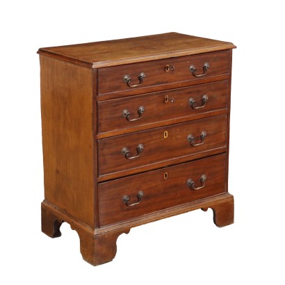 Small George IV Chest of Drawers Mahogany England XIX Century