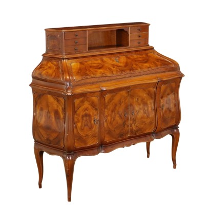 Mobile Bar in Stile Chippendale, Italia Metà XX Secolo, Bottega del 900, Altri mobili, dimanoinmano.it antiquariato, altri mobili, antiquariato altri mobili, altri mobili antichi, altri mobili antichi italiani, altri mobili di antiquariato, altri mobili neoclassici, altri mobili del 800,Mobile Bar in Stile Chippendale