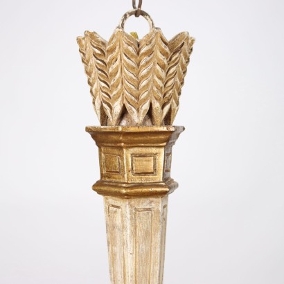 ANILLA0153029_914513 Lampadario in Stile Laccato e Dorato