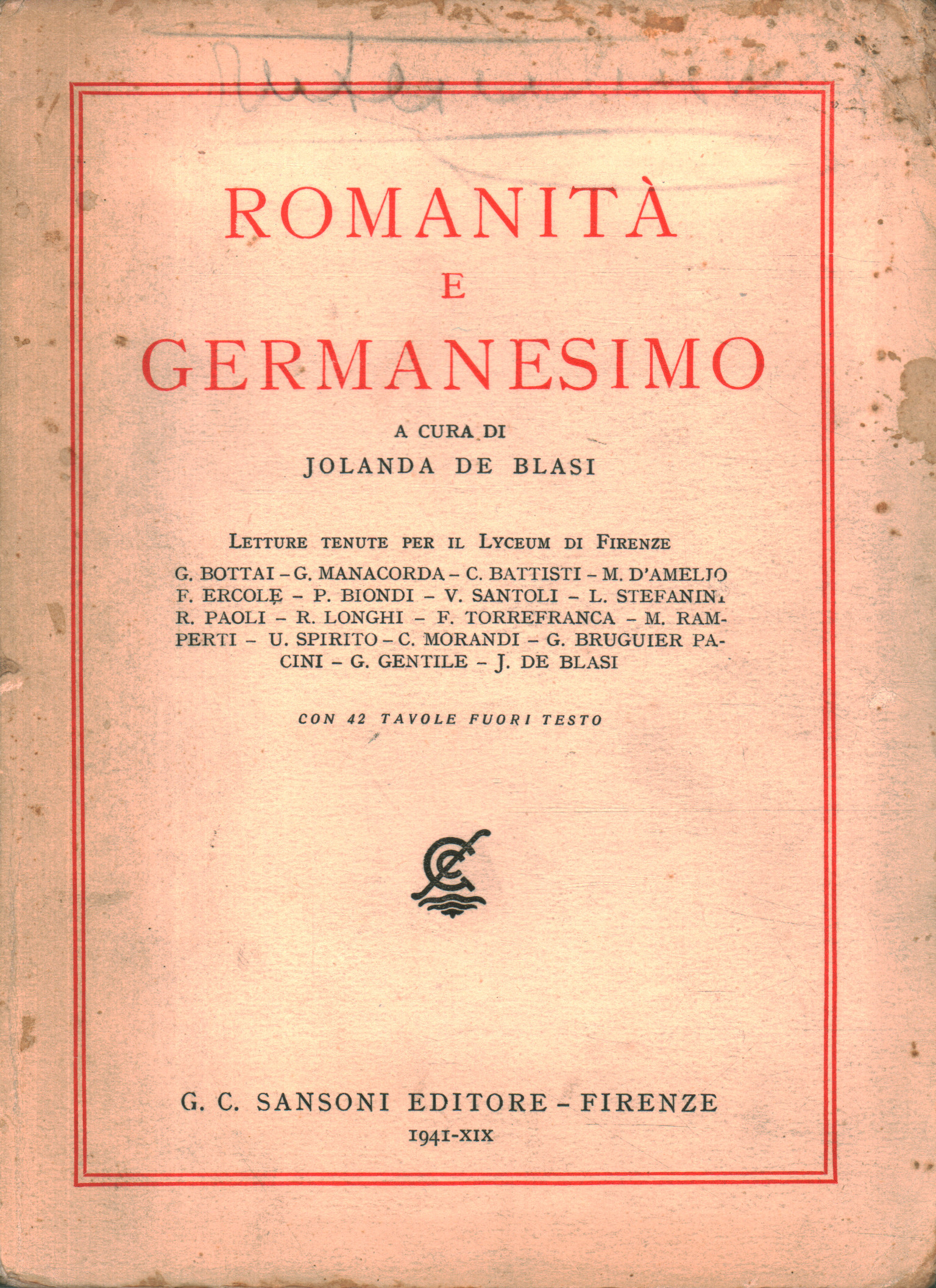 Romanity and Germanism