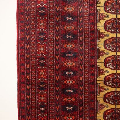 Tapis Boukhara Laine Noued Fin Pakistan XX Siècle