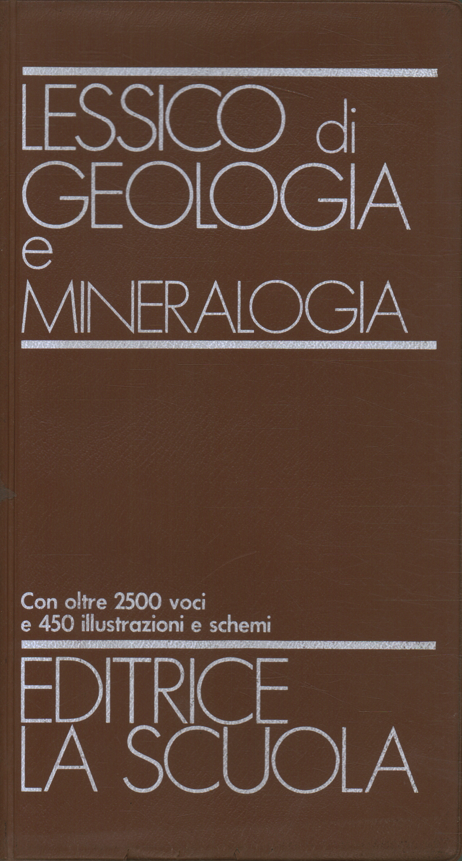 Léxico de geología y mineralogía