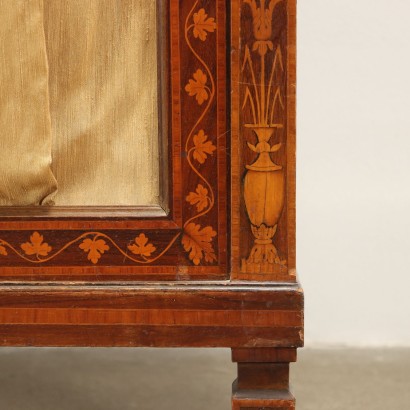Neoclassical Bookcase Wood Italy XX Century