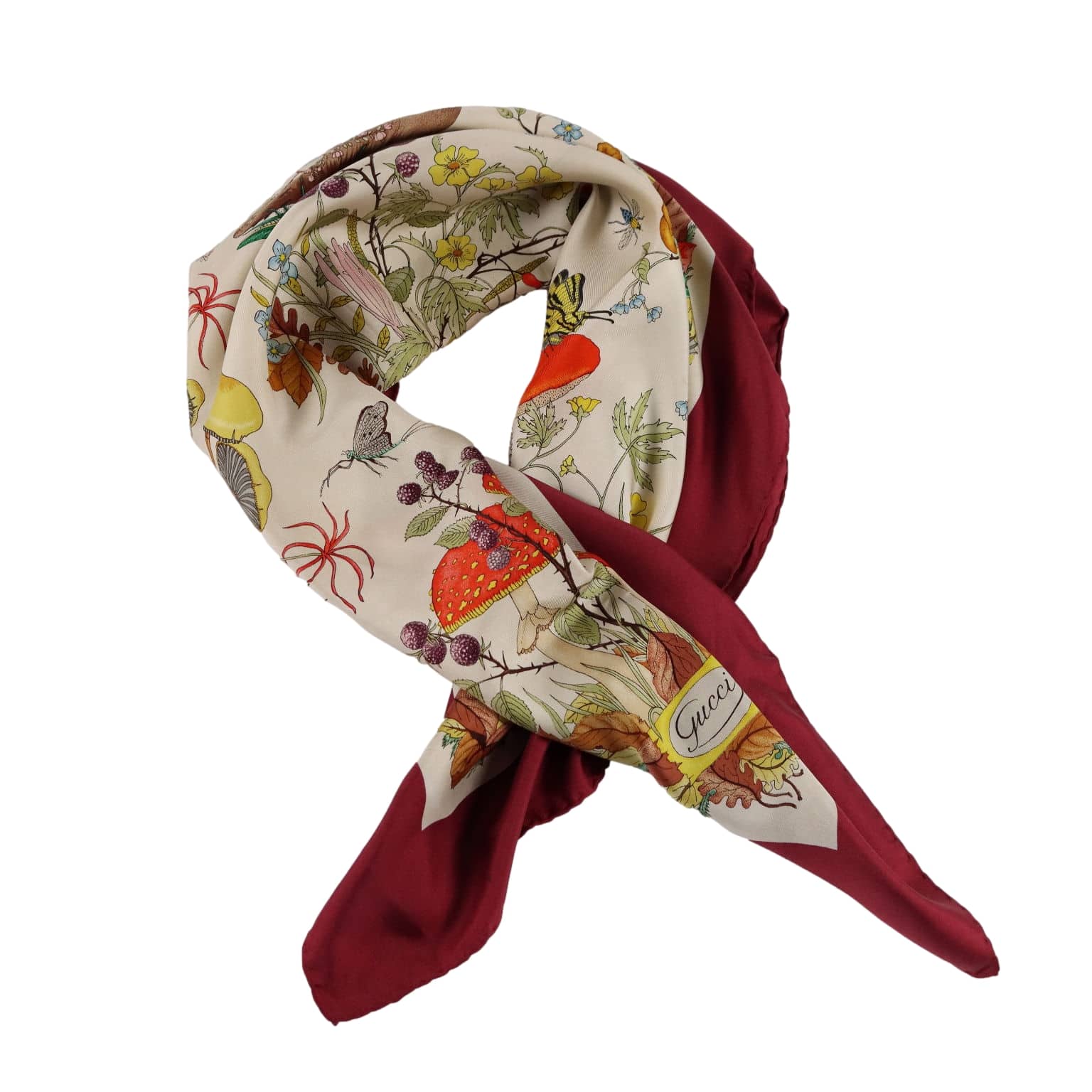 Gucci cheap foulard scarf