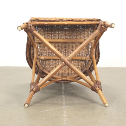 Sessel Rattan Italien 1970er