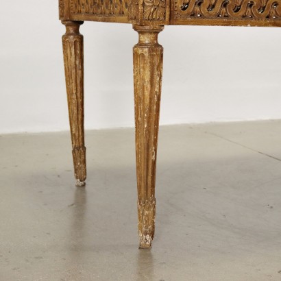 Neoclassical Style Table Wood Italy XX Century