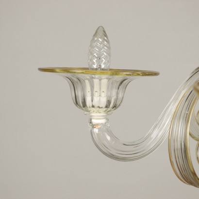 ANILLA0157291_918047 antiquariato, lampadario, antiquariato lampadari, lampadario antico, lampadario antico italiano, lampadario di antiquariato, lampadario neoclassico, lampadario del 800,Lampadario Pastorale in Vetro di Murano