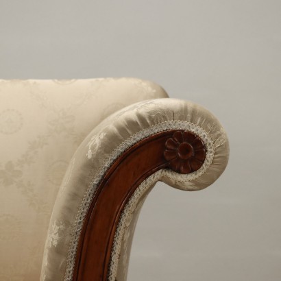 Neoklassiches Sofa Kirschbaum Italien XVIII Jhd