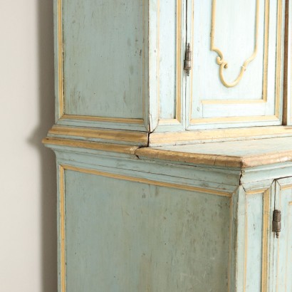 Baroque Cupboard Wood Italy XX Century