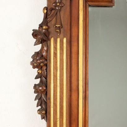 antiquariato, specchiera, antiquariato specchiera, specchiera antica, specchiera antica italiana, specchiera di antiquariato, specchiera neoclassica, specchiera del 800 - antiquariato, cornice, antiquariato cornice, cornice antica, cornice antica italiana, cornice di antiquariato, cornice neoclassico, cornice del 800,Specchiera da Appoggio in Stile