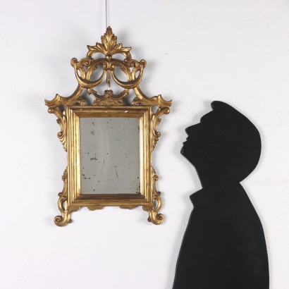 Miroir Verre Italie XX Siècle