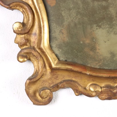 Miroir Bois Italie XIX Siècle