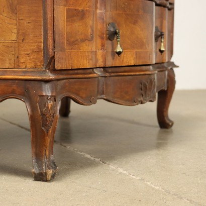 Baroque Style Trumeau Walnut Italy XX Century