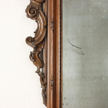 antiquariato, specchiera, antiquariato specchiera, specchiera antica, specchiera antica italiana, specchiera di antiquariato, specchiera neoclassica, specchiera del 800 - antiquariato, cornice, antiquariato cornice, cornice antica, cornice antica italiana, cornice di antiquariato, cornice neoclassico, cornice del 800,Specchiera Barocchetto Veneto