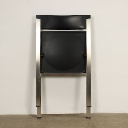 Tecno P08 Chair Steel Italy 1990s