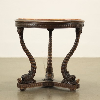 Table Basse Hêtre Italie XX Siècle