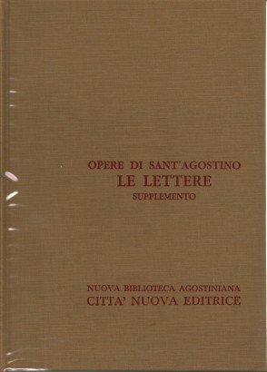 Opere di Sant'Agostino XXIII/A. Le lettere Supplemento (1*-29*)