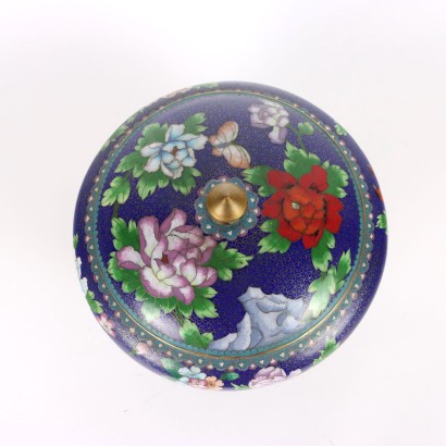 Cloisonné Schale Porzellan China XX Jhd