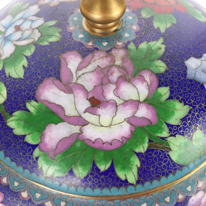 Cloisonné Schale Porzellan China XX Jhd