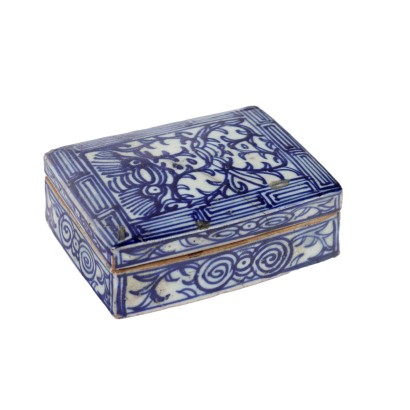 Boite Porcelaine Chine XIX-XX Siècle