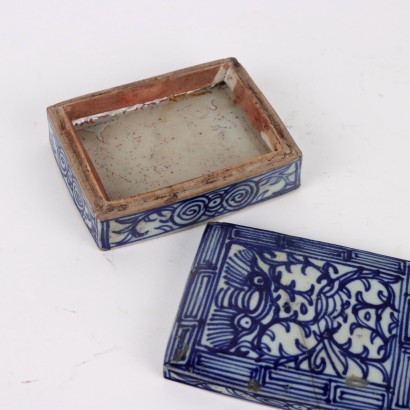 OGANCE0159535_919376 antiquariato, ceramica, antiquariato ceramica, ceramica antica, ceramica antica italiana, ceramica di antiquariato, ceramica neoclassico, ceramica del 800,Scatola da Scrittura in Porcellana