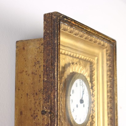 Wall Clock Wood Europe XIX Century