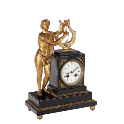 Neoclassical Clock Wood France XIX Century