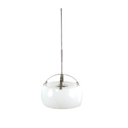 Artemide Omega Lampe Messing Italien 1960er-1970er